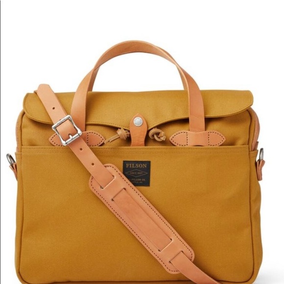 Filson Bags Cc Filson Original Briefcase Rugged Twill Chessie Tan